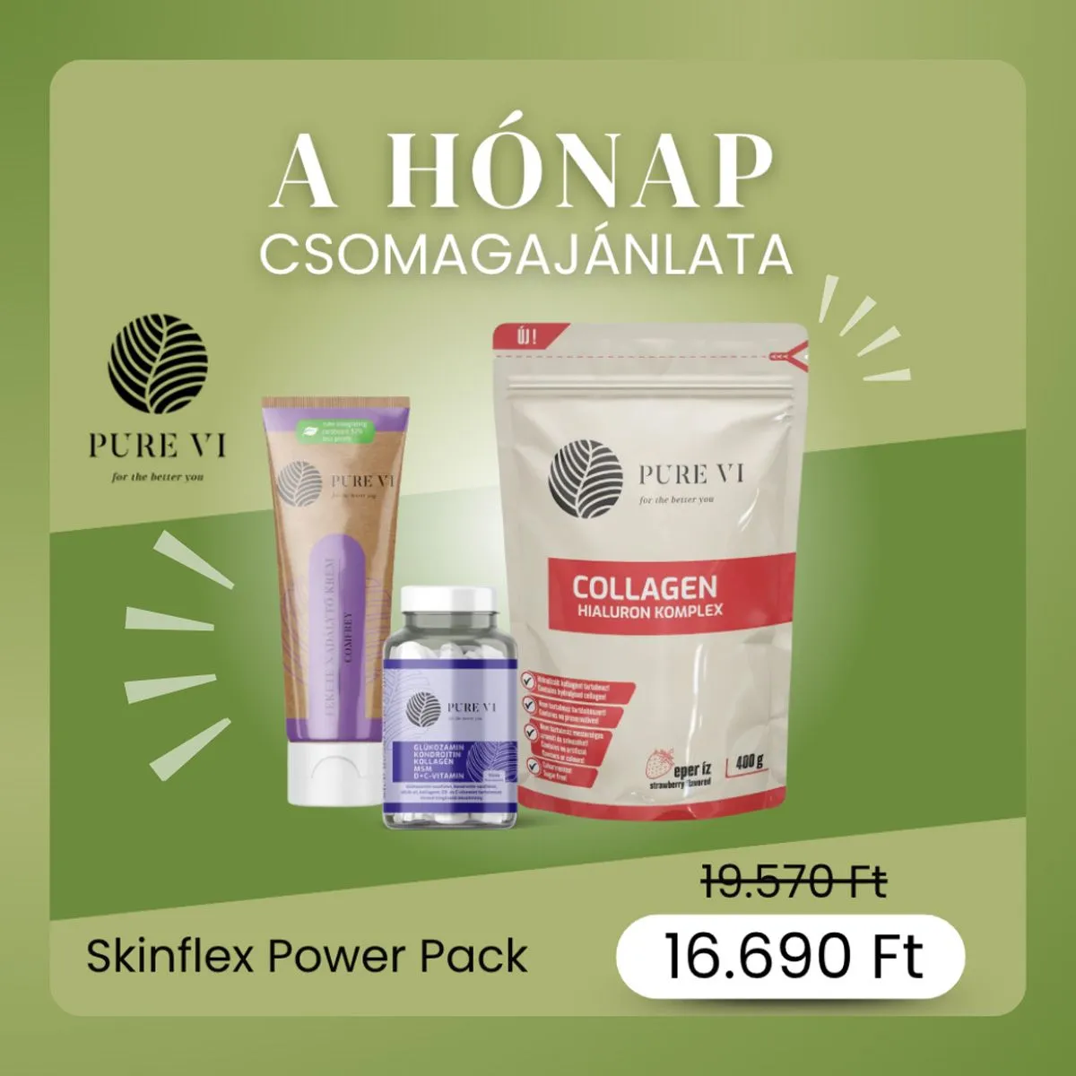 Pure VI havi csomagajánlat poszt